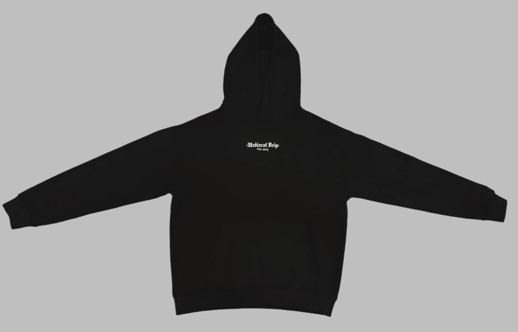 ✦ The Wizard’s Curse ✦ Oversized hoodie ✦ Midnight Edition - MedievalDrip