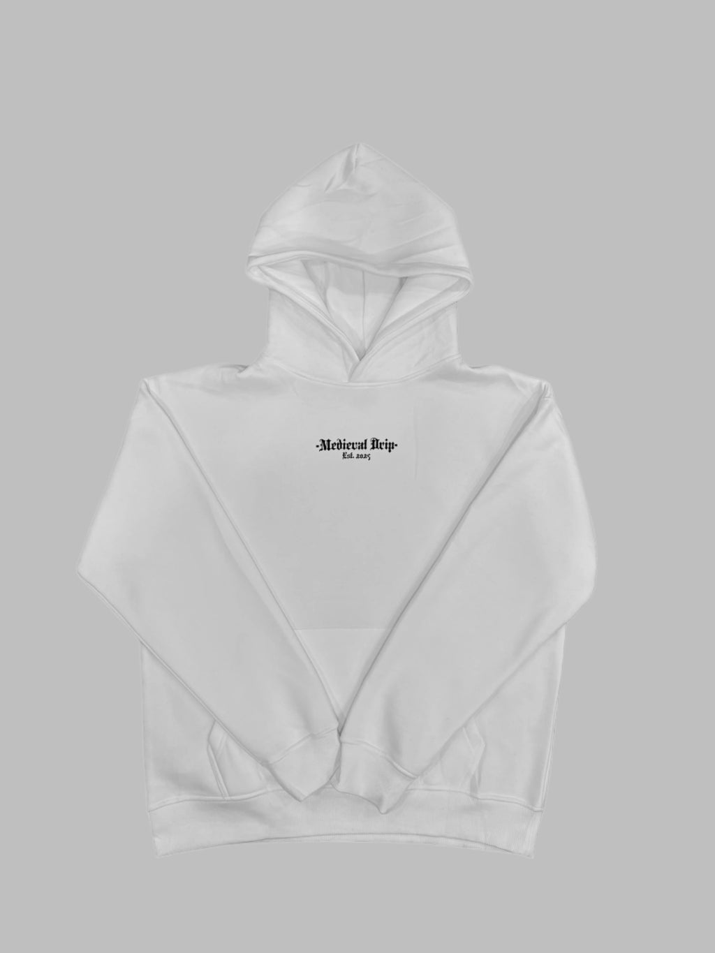 ✦ The Wizard’s Curse ✦ Oversized Hoodie ✦ Snow Hex Edition - MedievalDrip
