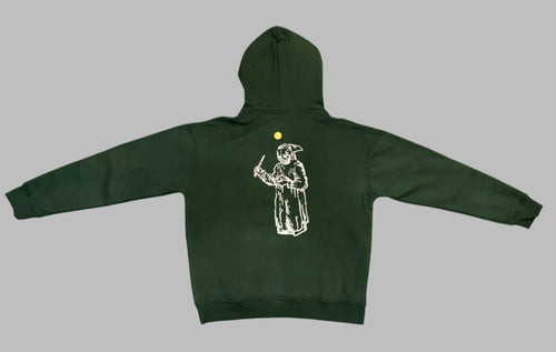 ✦ The Wizard’s Curse ✦ Oversized Hoodie ✦ Dark Forest Edition - MedievalDrip
