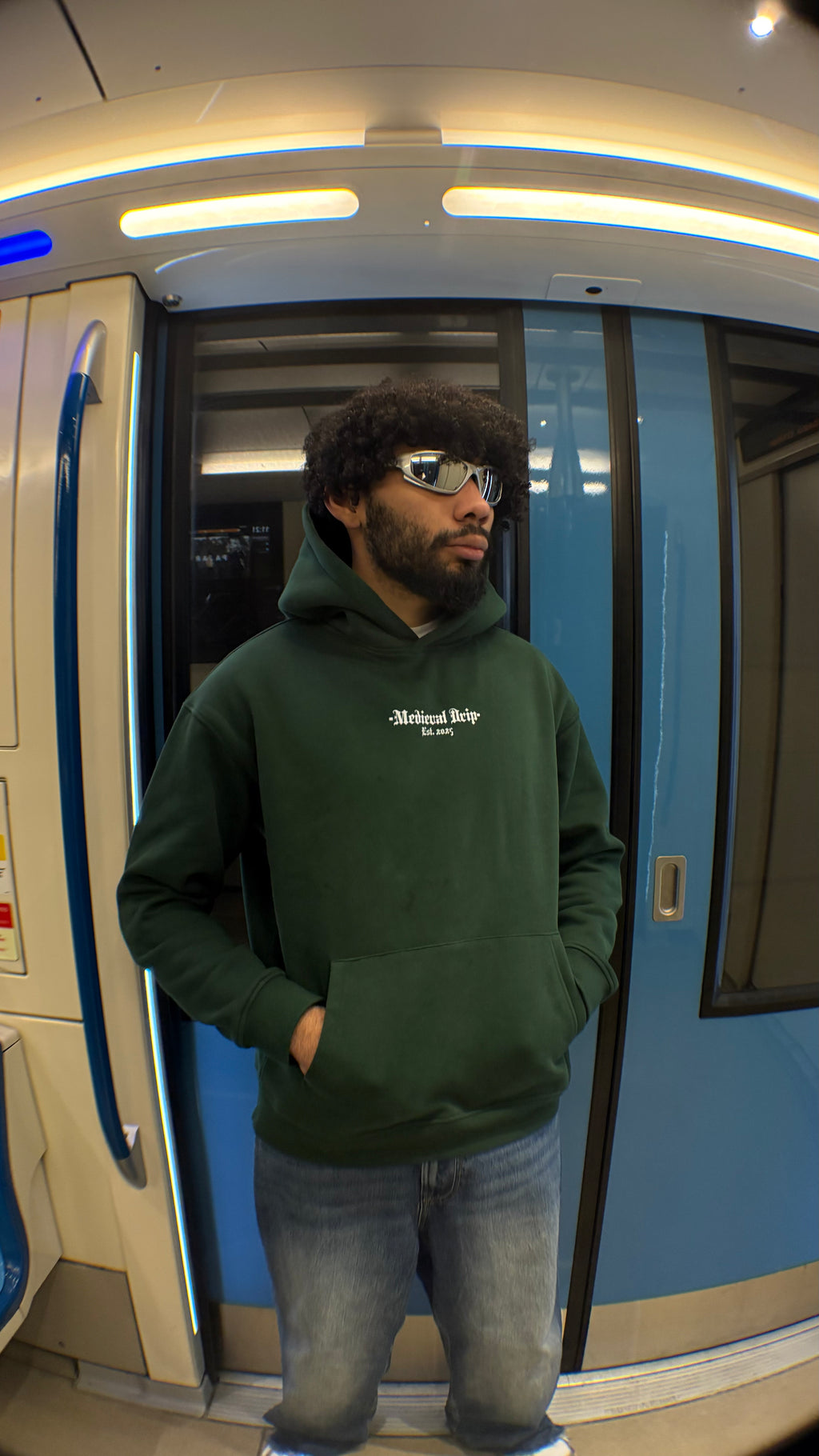 ✦ Oversized Hoodie ✦ Dark Forest Edition - MedievalDrip