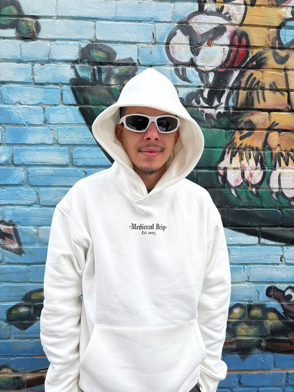 ✦ Oversized Hoodie ✦ Snow Hex Edition - MedievalDrip